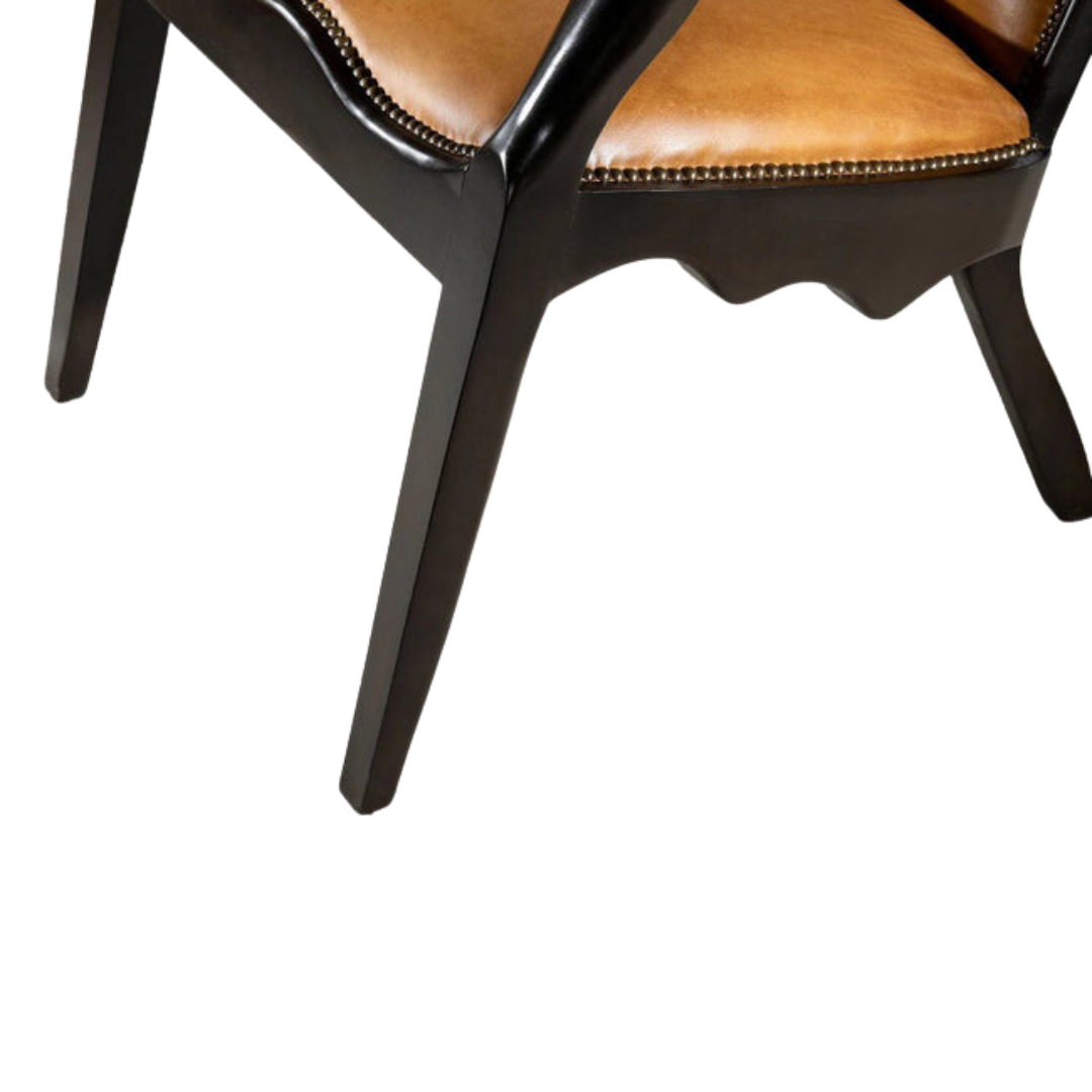 Modern Mango Wood Arm Chair