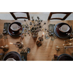 Indiso Solid Wood Dining Table Set - 4 Seater, 6 Seater, 8 Seater - All Sizes