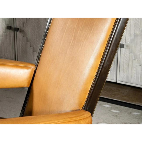 Modern Mango Wood Arm Chair