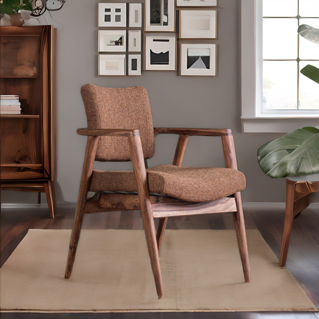 Classic Sheesham Wood Arm Chair