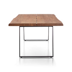 Colonoal Solid  Wood Dining Table in Brown Finish