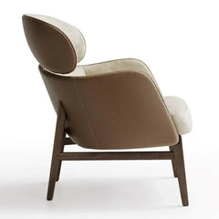 Modern Armchair With Armrest And Headrest