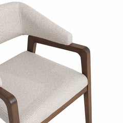 Modern Sheesham Wood Arm Chair