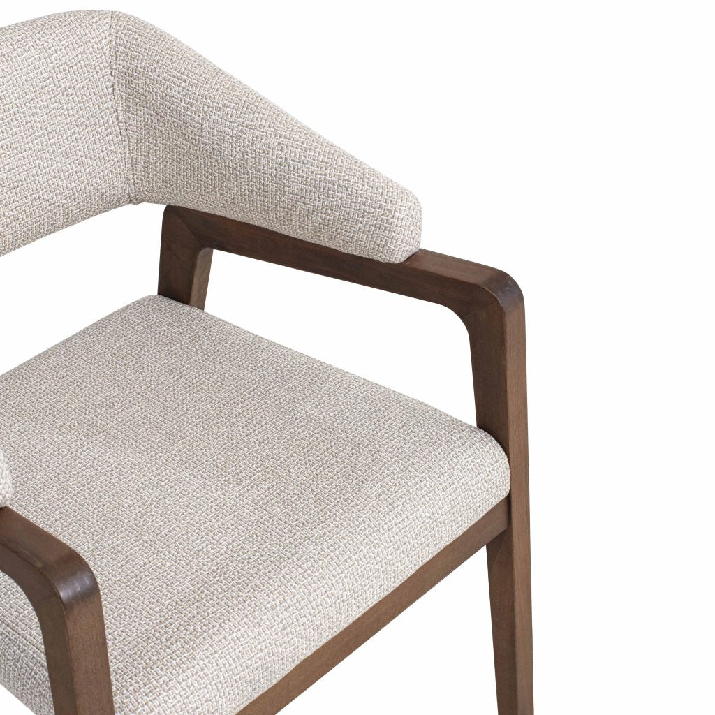 Modern Sheesham Wood Arm Chair