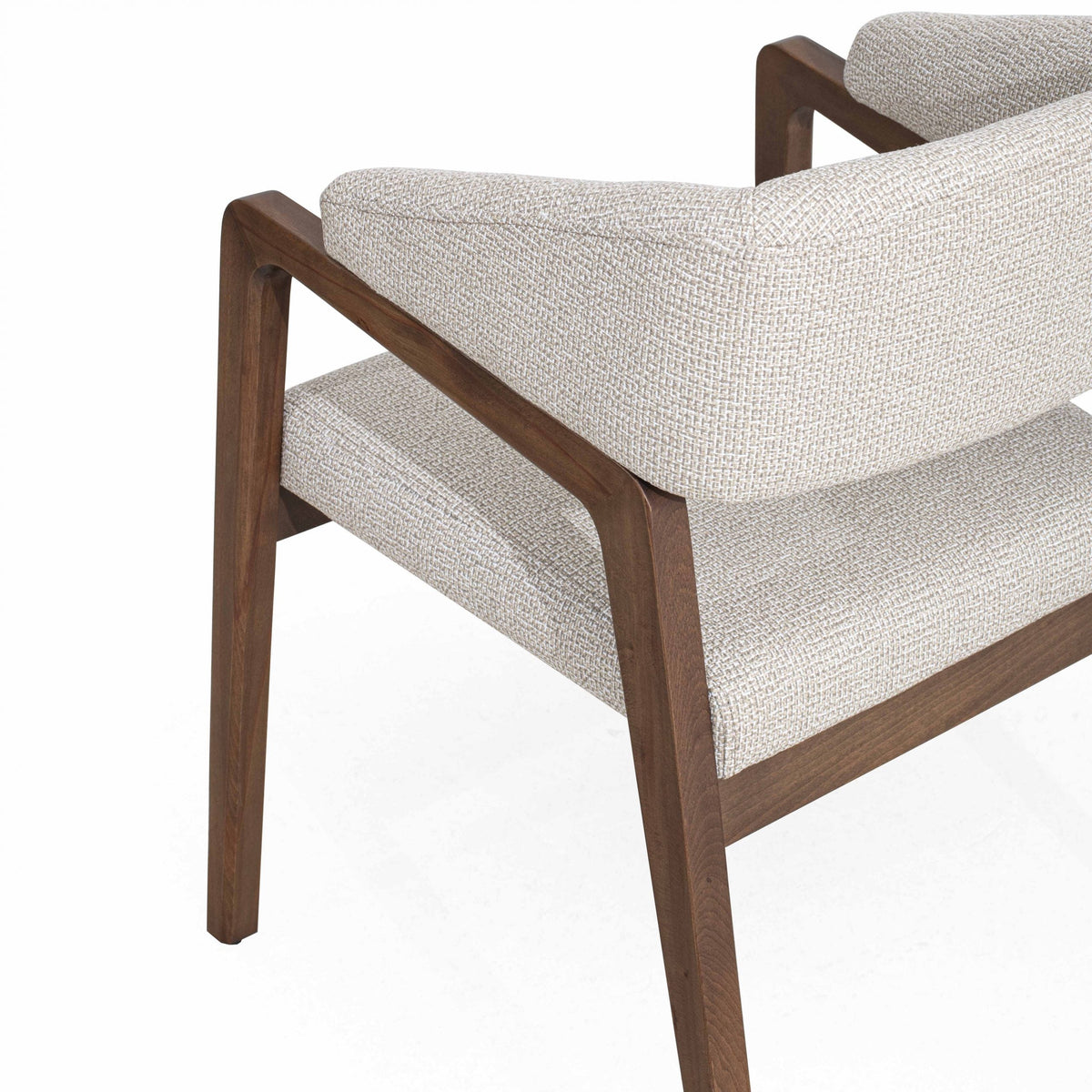 Modern Sheesham Wood Arm Chair