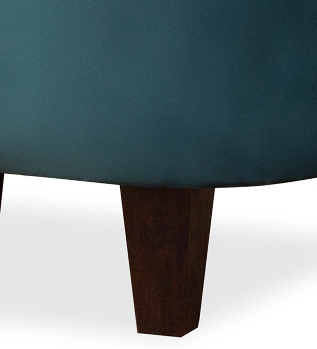 Modern Fabric Blue Color Barrel Chairs