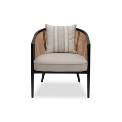 Lyon Colonial Rattan Arm chair