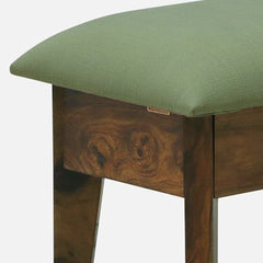 Sheesham Wood 2 Seater Bench In Provincial Teak Finish