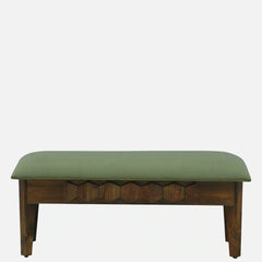 Sheesham Wood 2 Seater Bench In Provincial Teak Finish