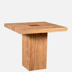 Modern Solid Wood Bar Table with Stool ( 4 Stool )