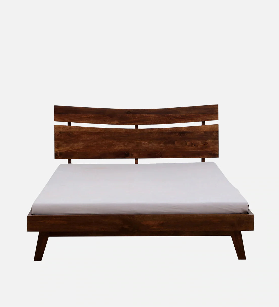 Antalya Modern Mango Wood Bed In Tubbaq Finish - All Sizes