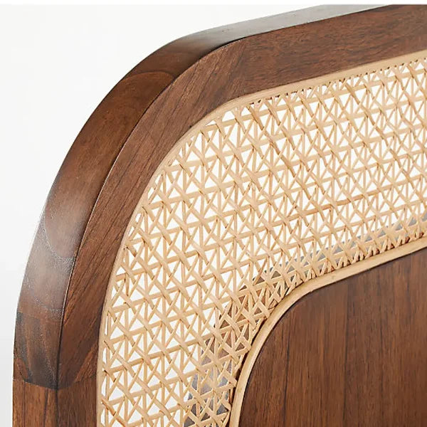 Rio Luxury Solid Wood Rattan Bed - All Sizes