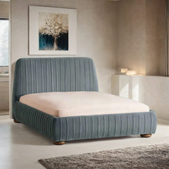 Adora Luxury Velvet Upholstered Bed- All Sizes