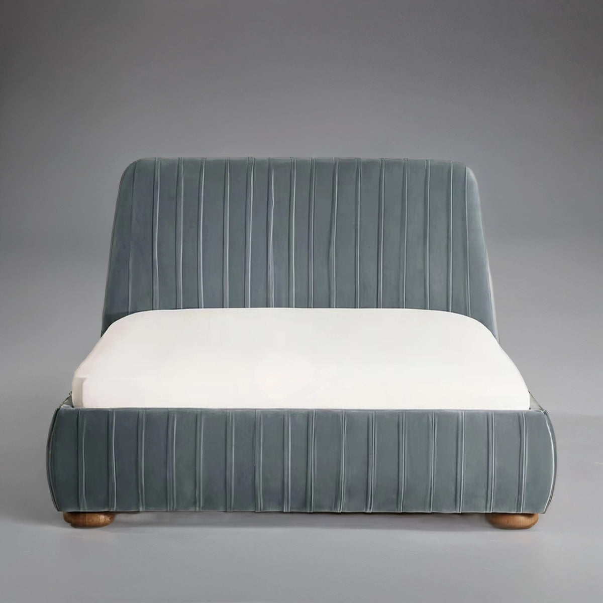 Adora Luxury Velvet Upholstered Bed- All Sizes