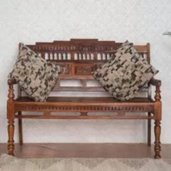 Modern Hollis Classy Stylish Solid Sheesham Wood Seating Bench