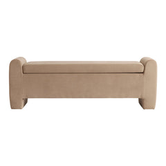 Luna Velvet Upholstered Storage Bench
