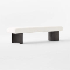 Alibi Linen Upholstered Bench
