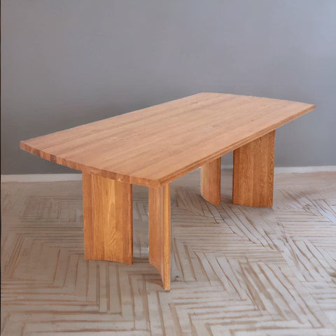Classic Solid Wood Rectangle Dining Table