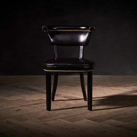 Raven Luxe Accent Leather Dining Chair