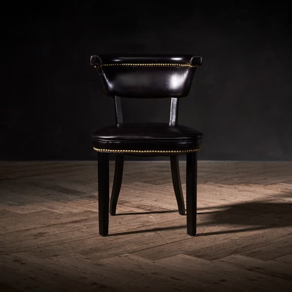 Raven Luxe Accent Leather Dining Chair
