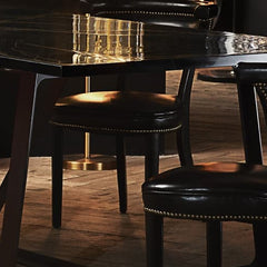 Raven Luxe Accent Leather Dining Chair