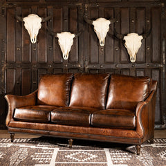 Palma 3 Seater Leather Sofa
