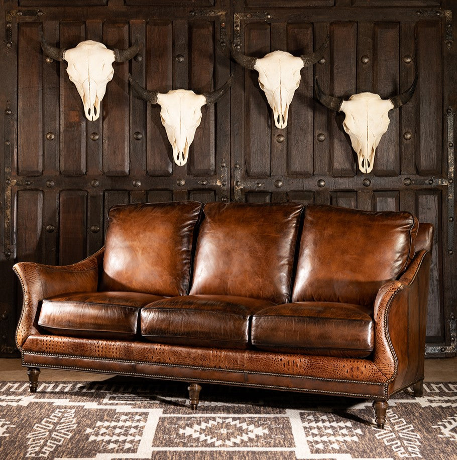 Palma 3 Seater Leather Sofa