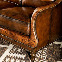 Palma 3 Seater Leather Sofa