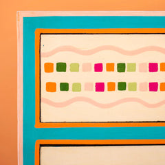 Jaipur Style Hand Painted Mango Wood Cabinet