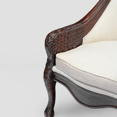 Arno Regal Teak Wood Arm Chair