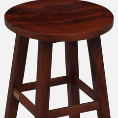 Wooden Cafe Chair / Bar Stool - Honey Oak Finish