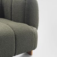 Oslo Urban Boucle Fabric 3- Seater Sofa