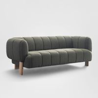 Oslo Urban Boucle Fabric 3- Seater Sofa