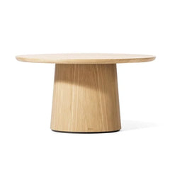 Modern-Looking Round Coffee Table | Natural Finish
