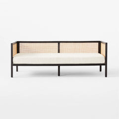 Premium Cane & Solid Wood Outdoor Daybed