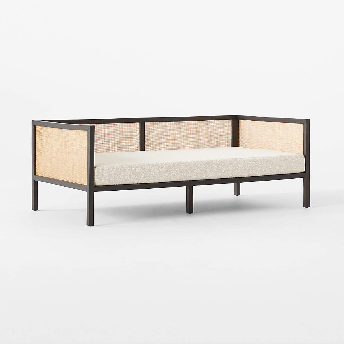 Premium Cane & Solid Wood Outdoor Daybed