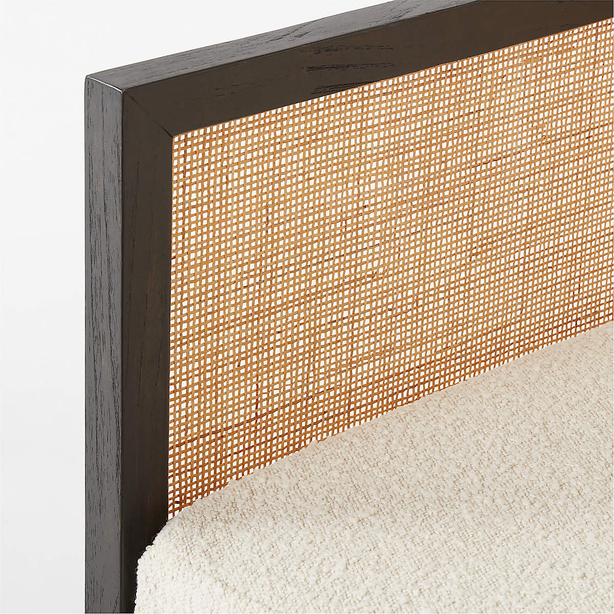 Premium Cane & Solid Wood Outdoor Daybed