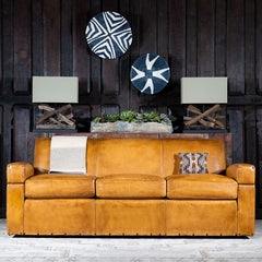 Lisbon Leather Sofa