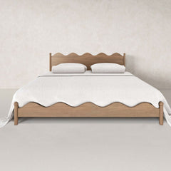 Claudia Solid Wood Statement Bed – All Sizes