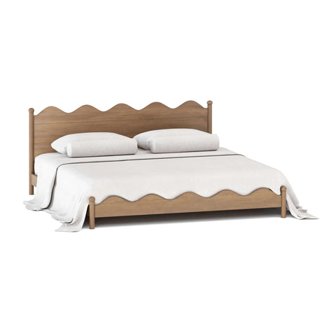 Claudia Solid Wood Statement Bed – All Sizes