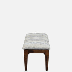 Classic  Sheesham Wood Bench In Provincial Teak Finish