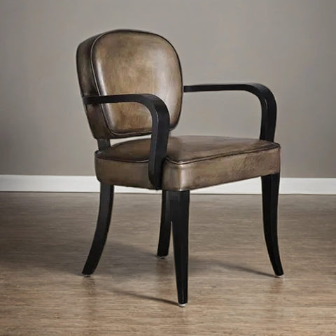 Edgar Leather Dining Chair