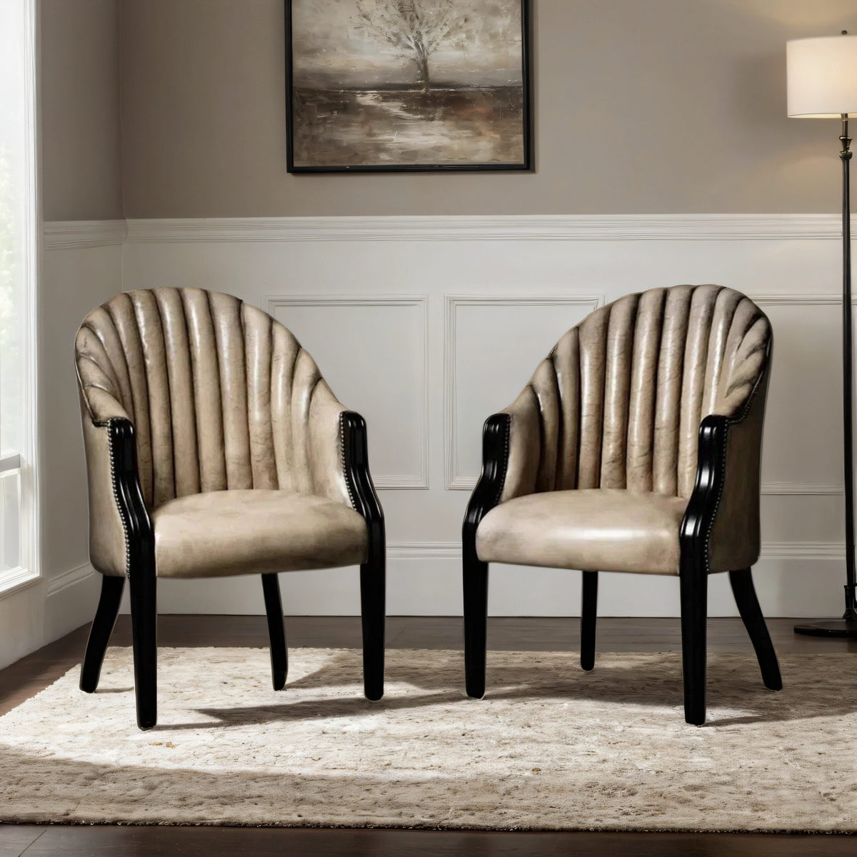 Elmer Leather Dining Chair