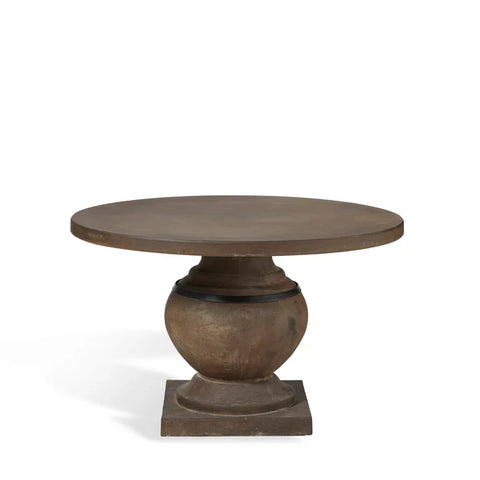 Marcus Solid Wood 4 Seater Round Dining Table