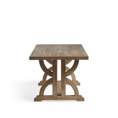 Temps Hourglass Wooden 6 Seater Dining Table