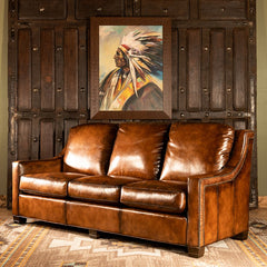 Stockholm Leather Sofa