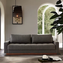 Modern Fabric Grey Sofa Cum Bed