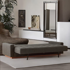 Modern Fabric Grey Sofa Cum Bed