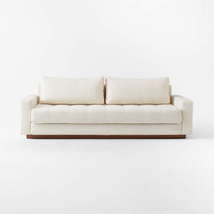 Modern Fabric Uberlyfe Sofa Bed In White