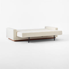 Modern Fabric Uberlyfe Sofa Bed In White
